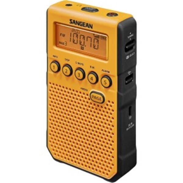 Sangean 7 Weather Weather & Alert Radio with Weather Disaster, Yellow SA305926 - main